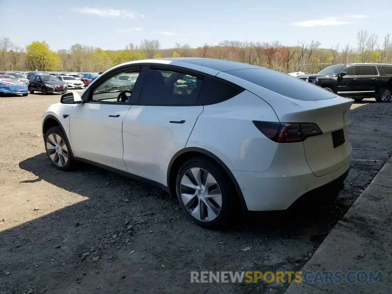 2 Фотография поврежденного автомобиля 5YJYGDEE0MF083558 TESLA MODEL Y 2021