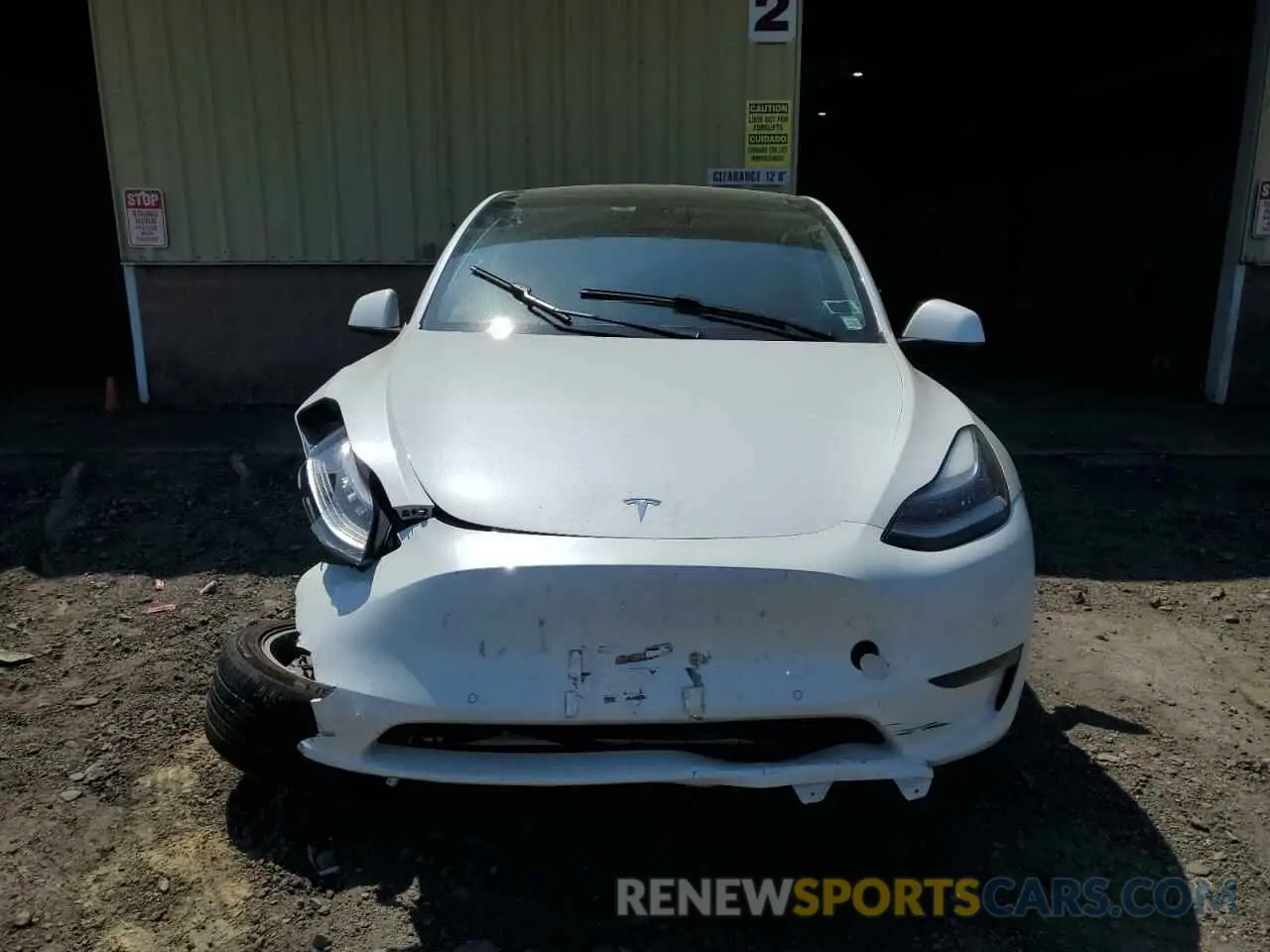 5 Фотография поврежденного автомобиля 5YJYGDEE0MF083558 TESLA MODEL Y 2021