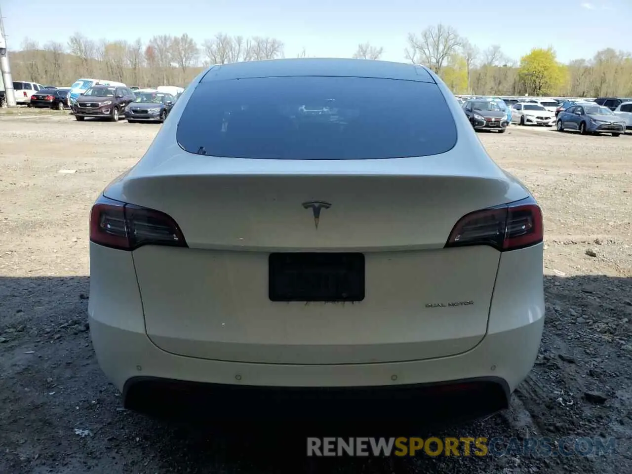 6 Фотография поврежденного автомобиля 5YJYGDEE0MF083558 TESLA MODEL Y 2021