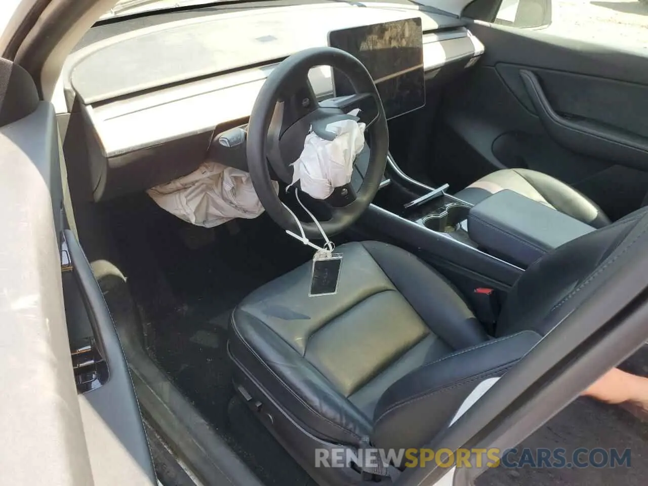 8 Фотография поврежденного автомобиля 5YJYGDEE0MF083558 TESLA MODEL Y 2021