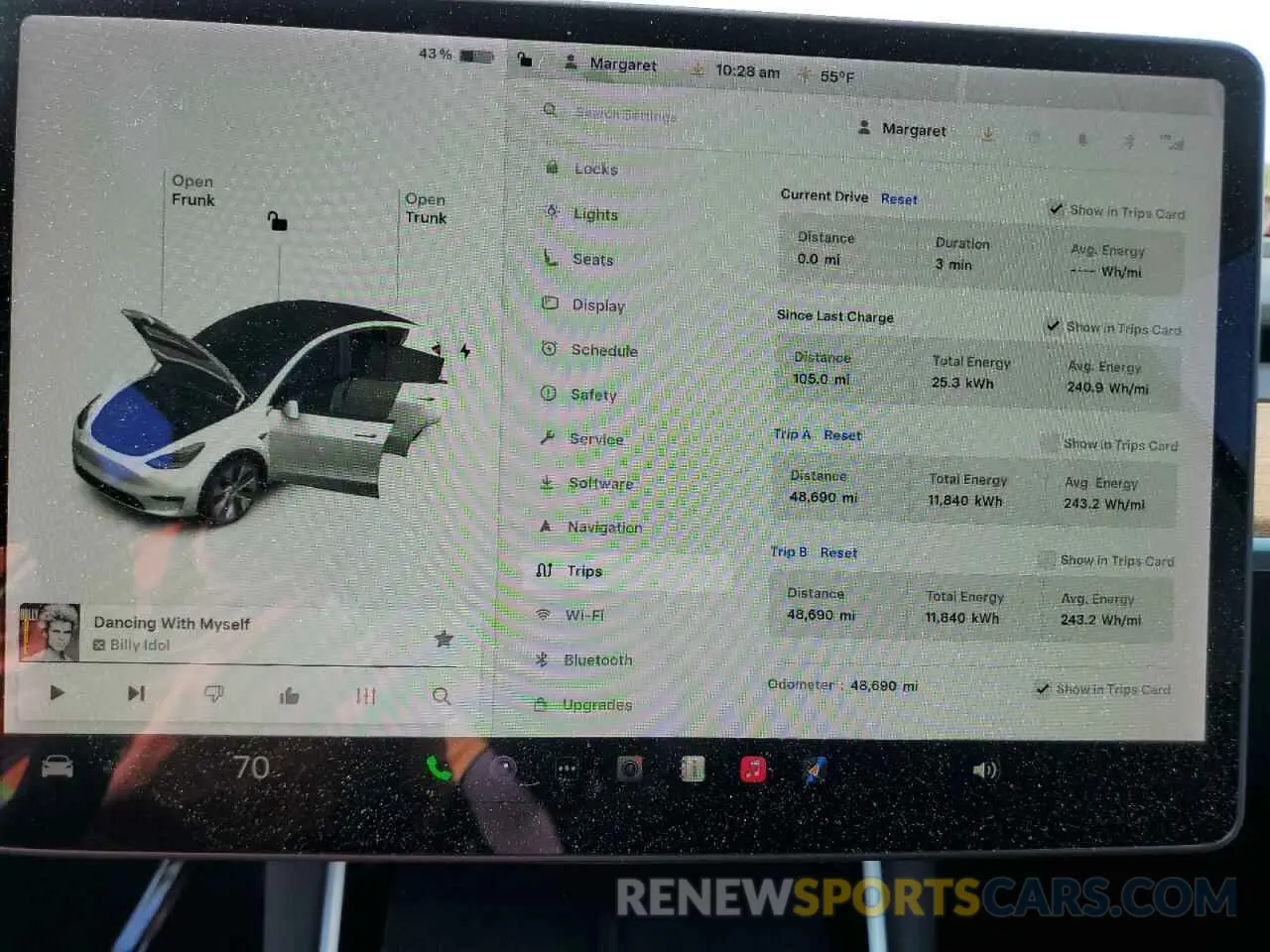 9 Photograph of a damaged car 5YJYGDEE0MF085746 TESLA MODEL Y 2021
