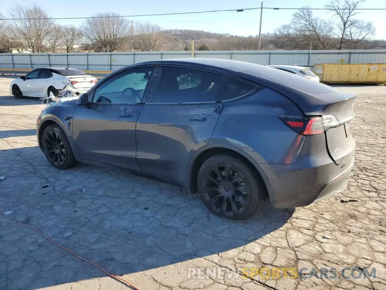 2 Фотография поврежденного автомобиля 5YJYGDEE0MF088159 TESLA MODEL Y 2021