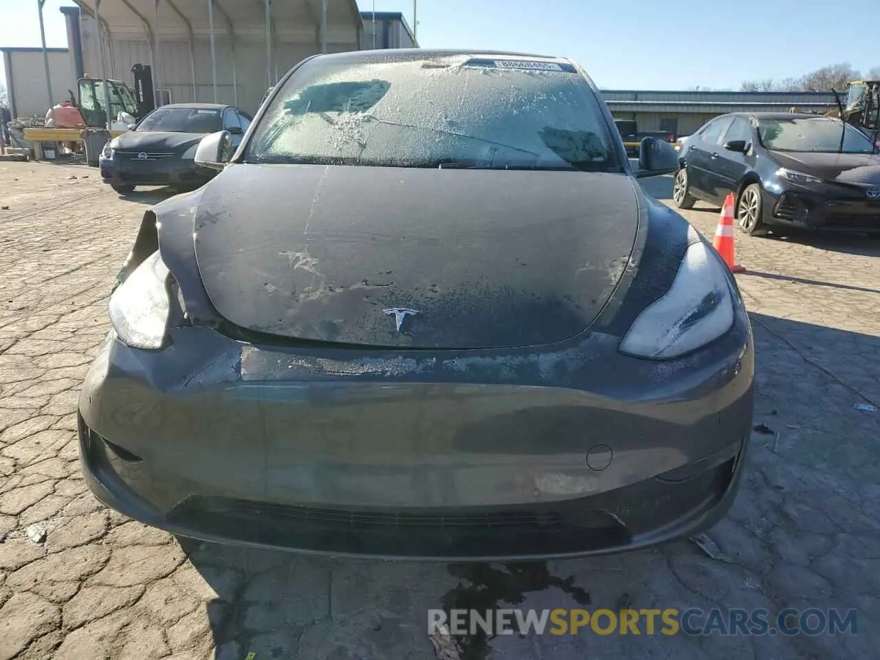 5 Фотография поврежденного автомобиля 5YJYGDEE0MF088159 TESLA MODEL Y 2021