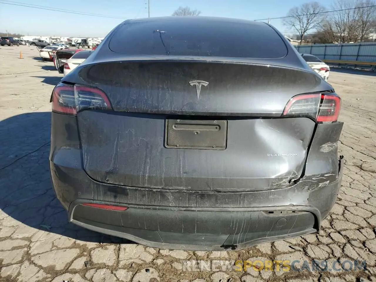6 Фотография поврежденного автомобиля 5YJYGDEE0MF088159 TESLA MODEL Y 2021