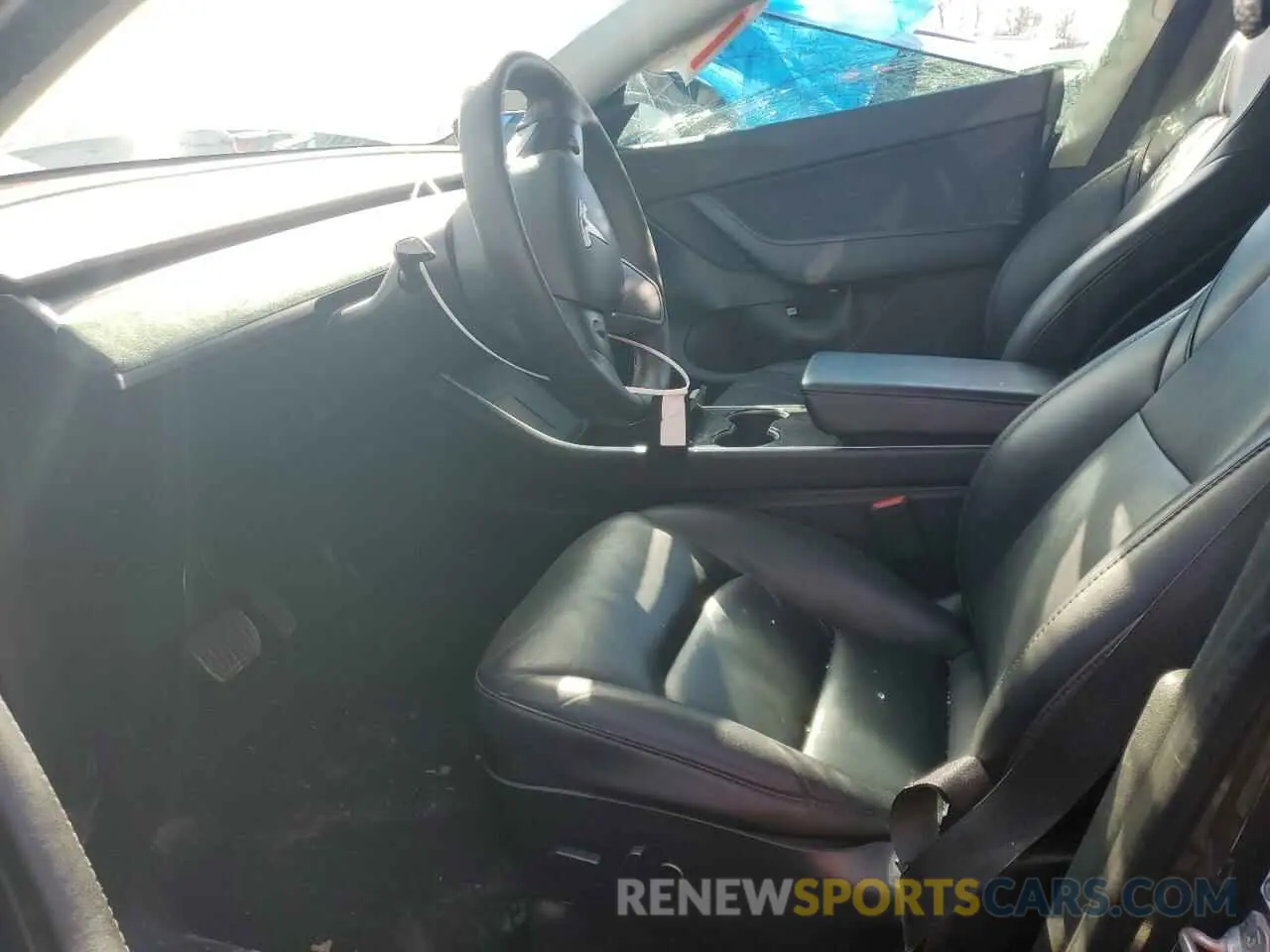 7 Фотография поврежденного автомобиля 5YJYGDEE0MF088159 TESLA MODEL Y 2021