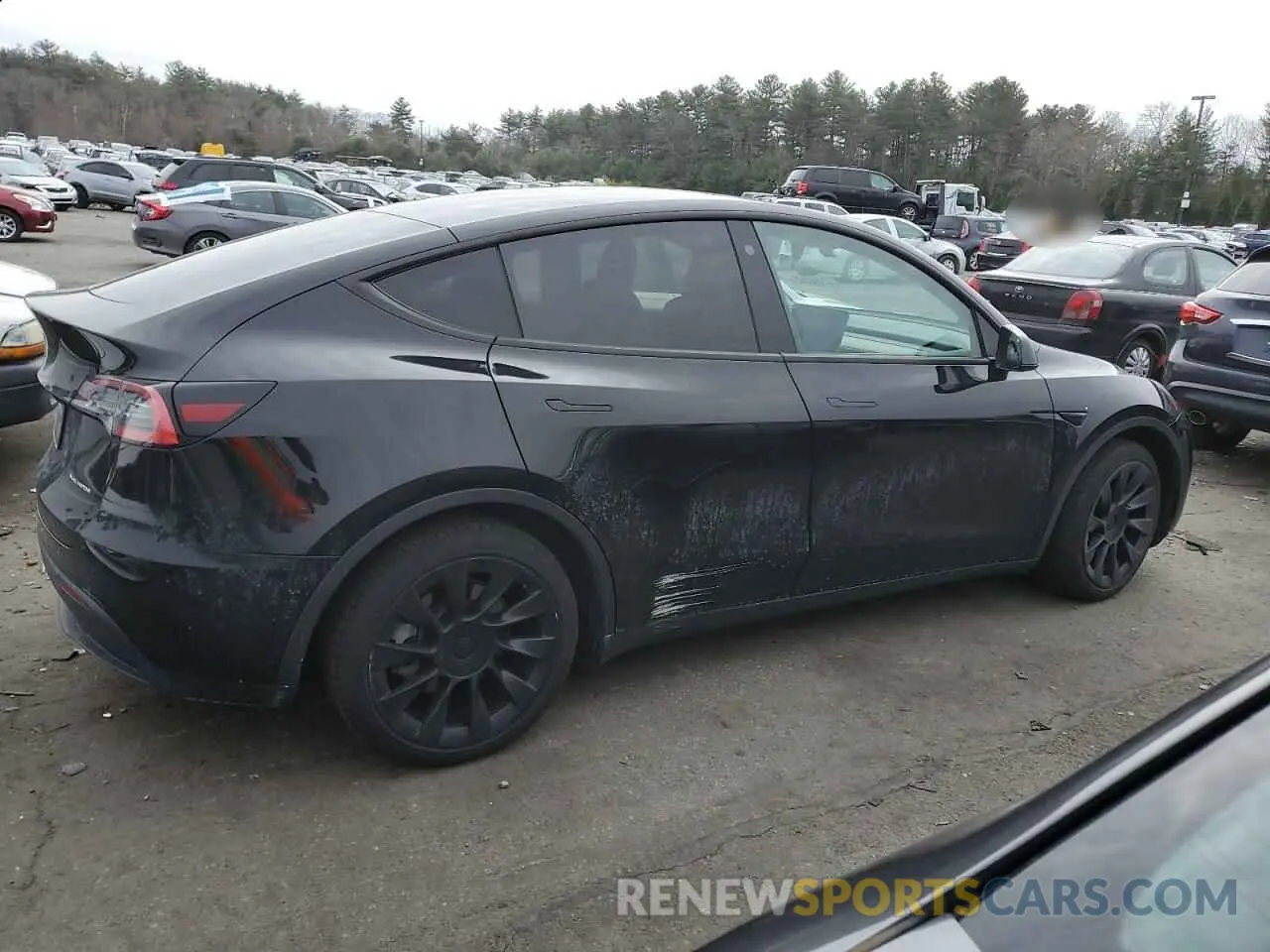 3 Photograph of a damaged car 5YJYGDEE0MF088209 TESLA MODEL Y 2021
