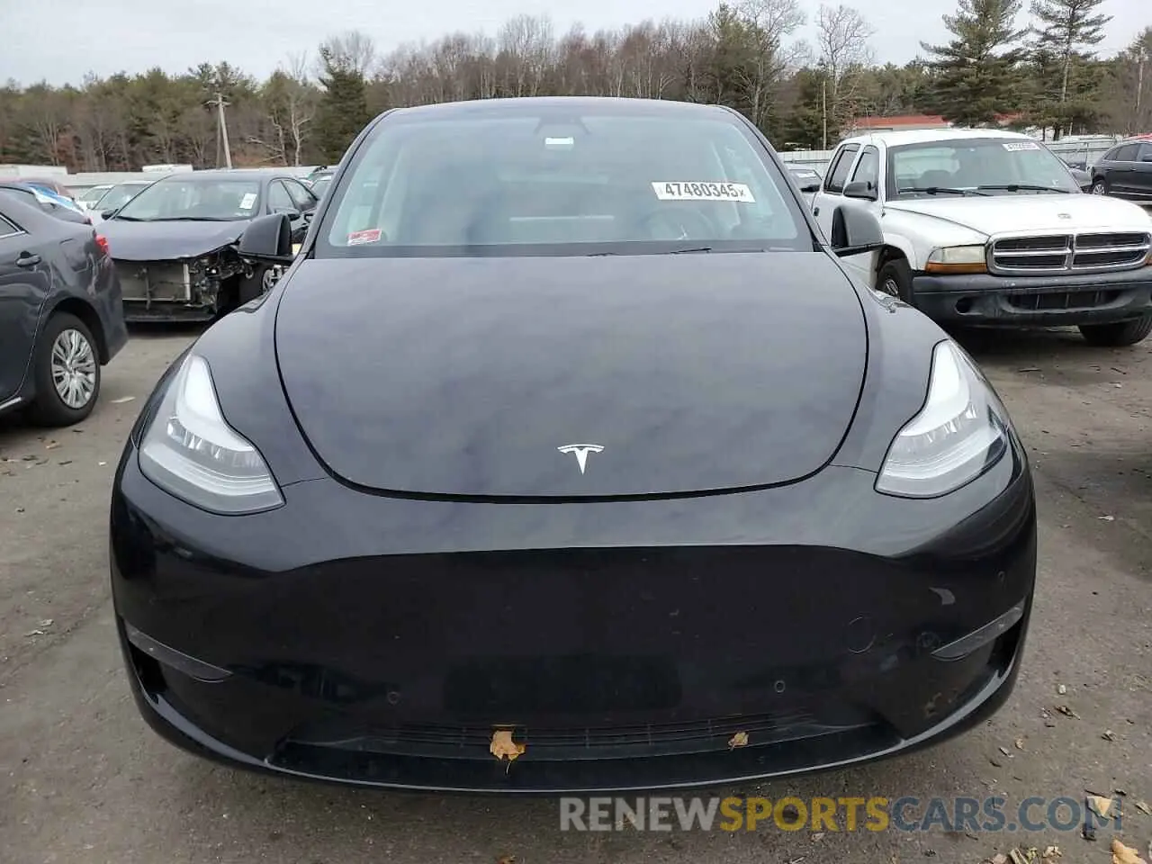 5 Photograph of a damaged car 5YJYGDEE0MF088209 TESLA MODEL Y 2021