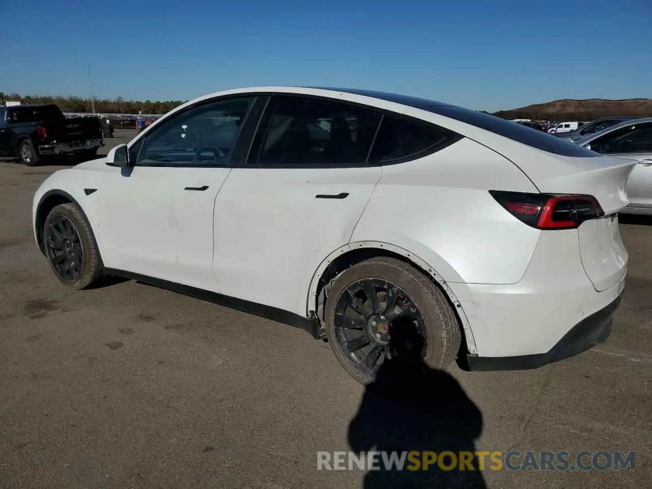 2 Фотография поврежденного автомобиля 5YJYGDEE0MF088517 TESLA MODEL Y 2021