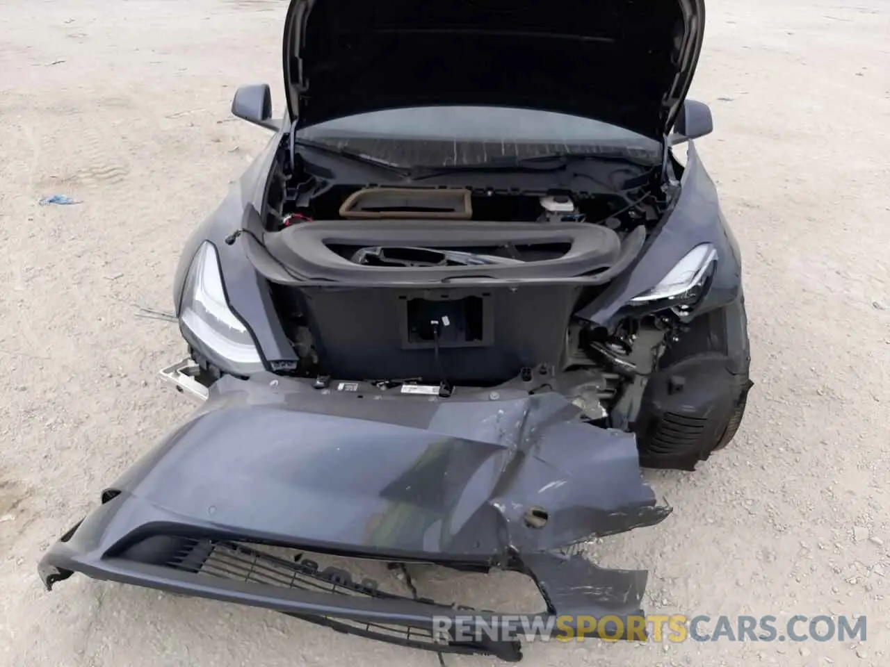 9 Photograph of a damaged car 5YJYGDEE0MF115506 TESLA MODEL Y 2021
