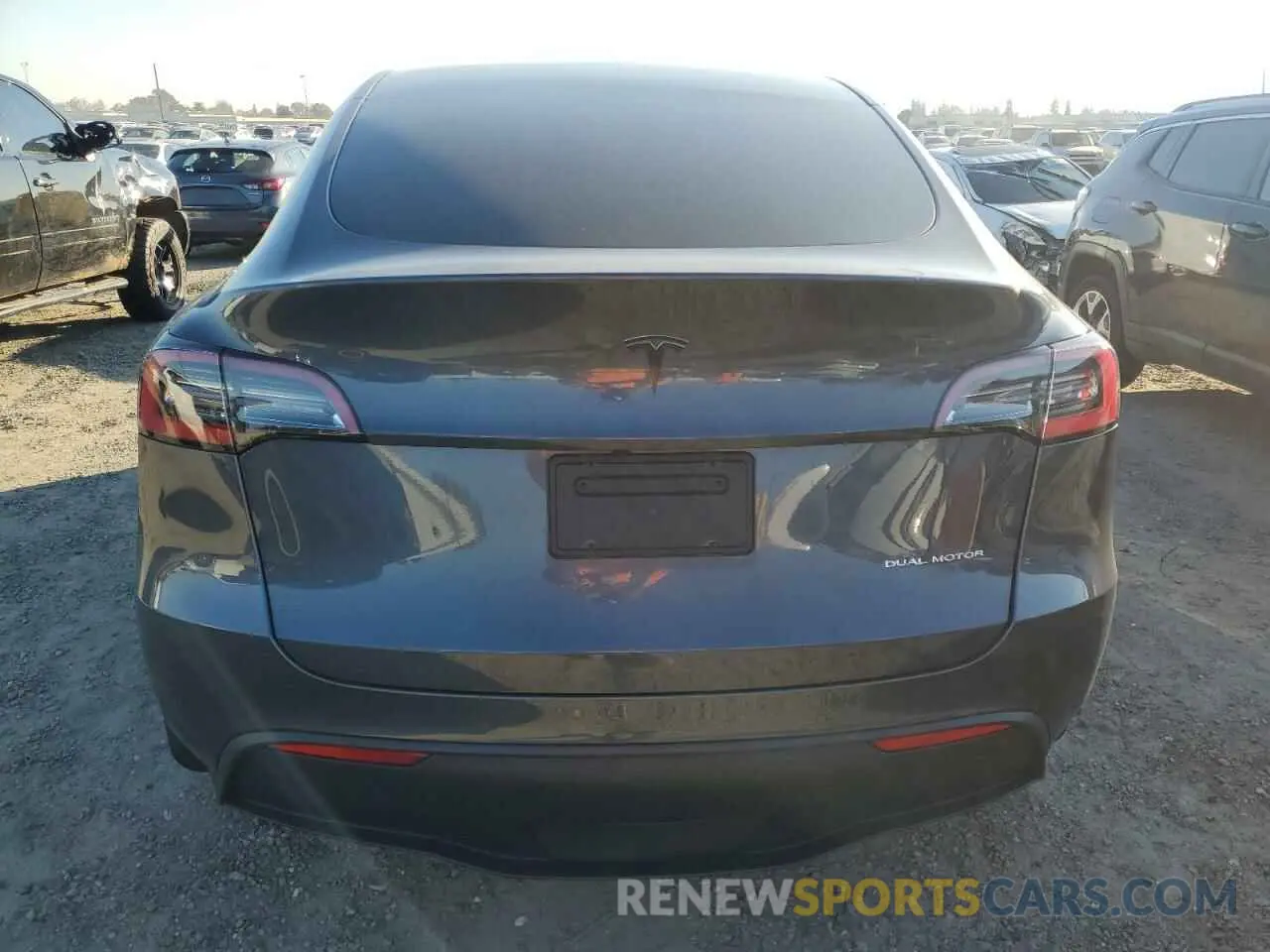 6 Фотография поврежденного автомобиля 5YJYGDEE0MF141166 TESLA MODEL Y 2021