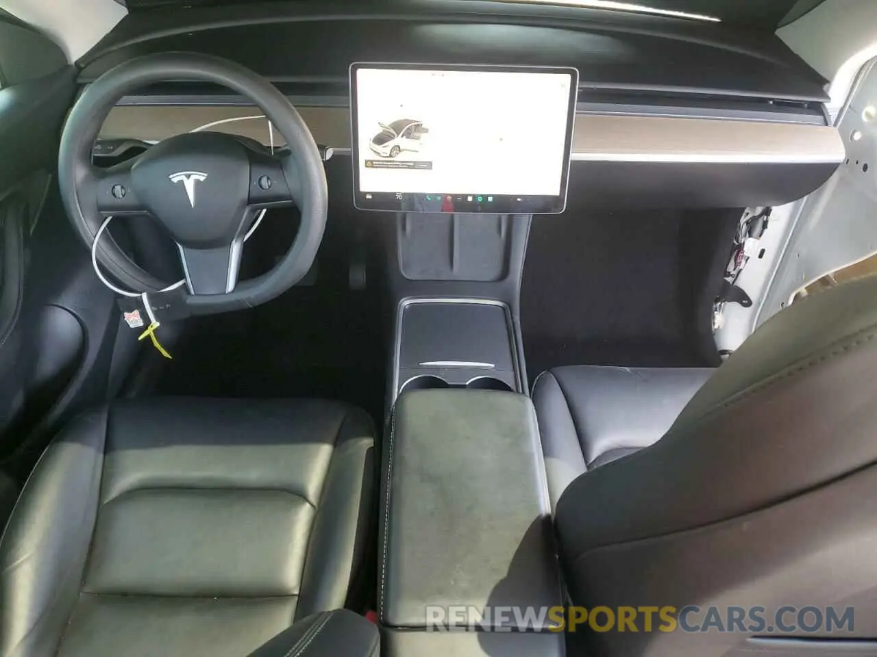 8 Photograph of a damaged car 5YJYGDEE0MF153074 TESLA MODEL Y 2021