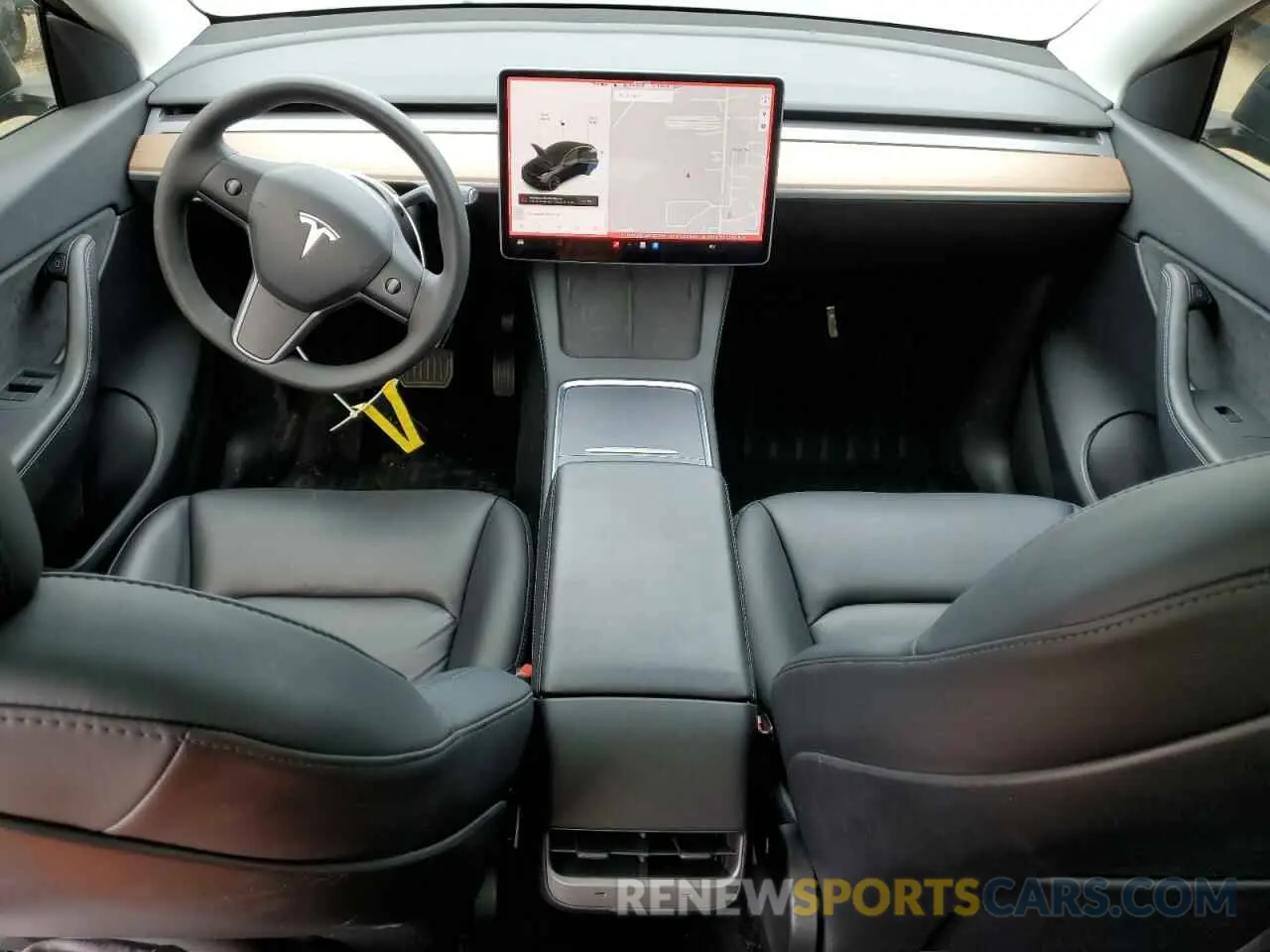 8 Фотография поврежденного автомобиля 5YJYGDEE0MF183109 TESLA MODEL Y 2021