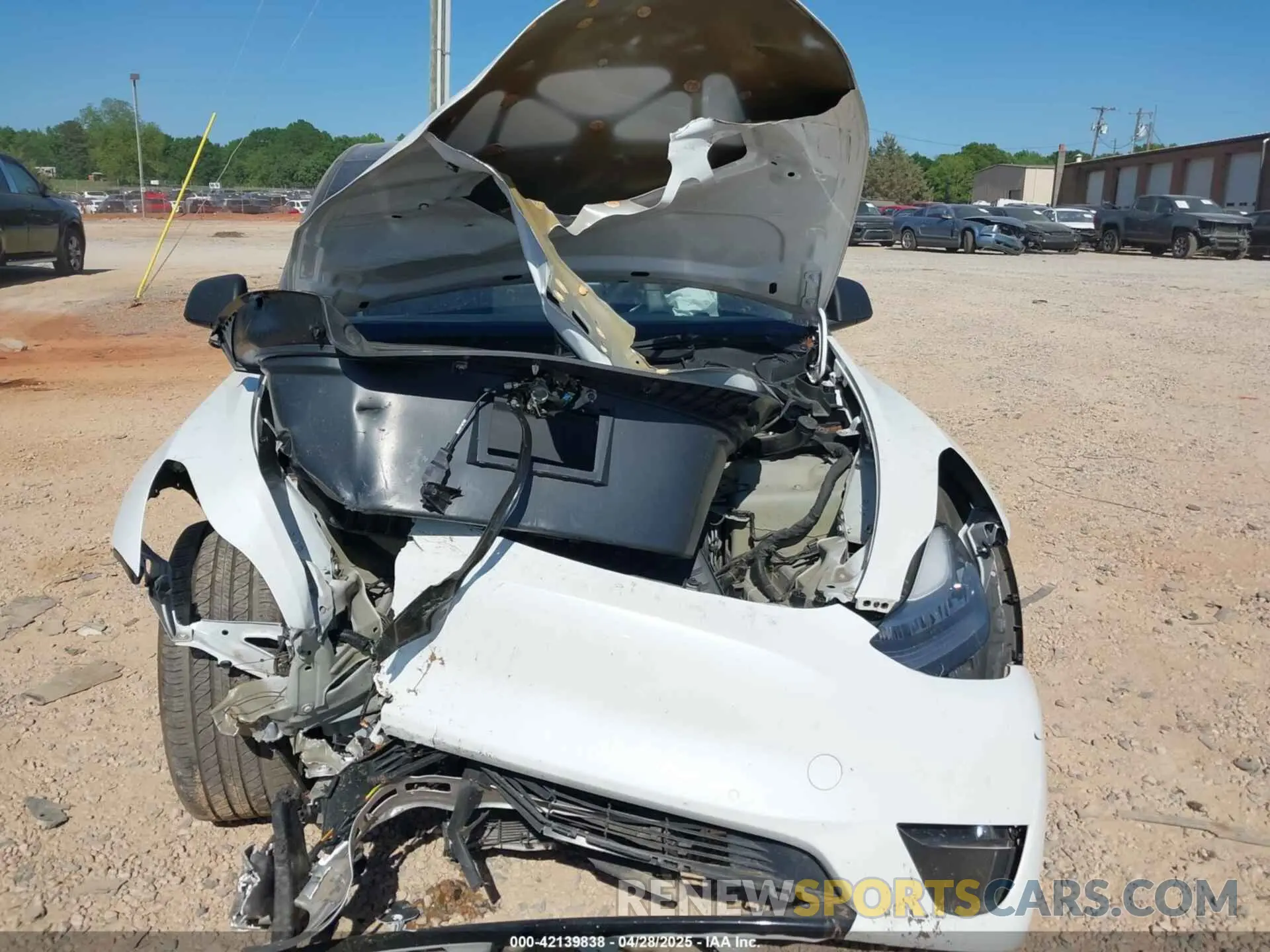 11 Фотография поврежденного автомобиля 5YJYGDEE0MF204377 TESLA MODEL Y 2021