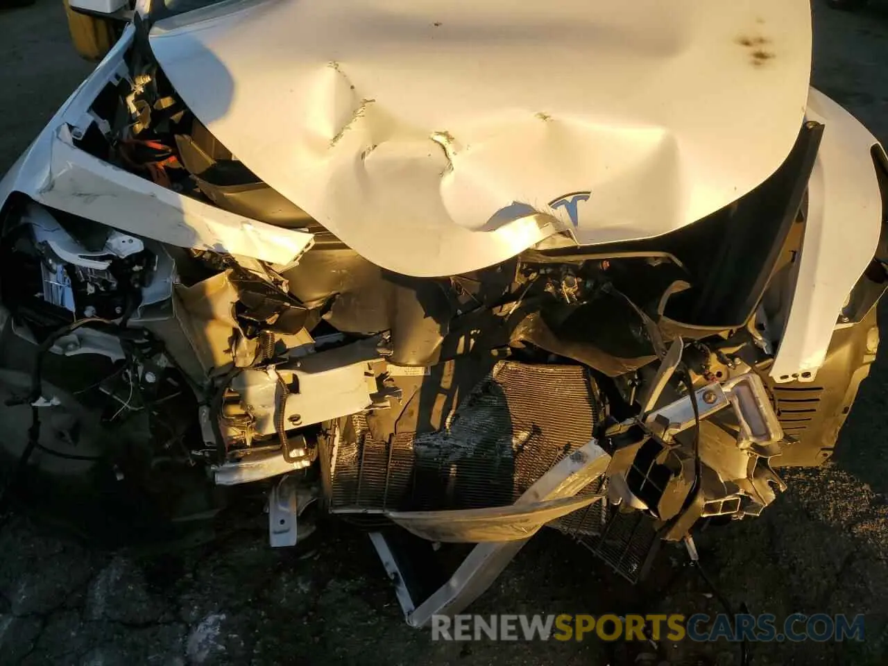 12 Фотография поврежденного автомобиля 5YJYGDEE0MF216254 TESLA MODEL Y 2021