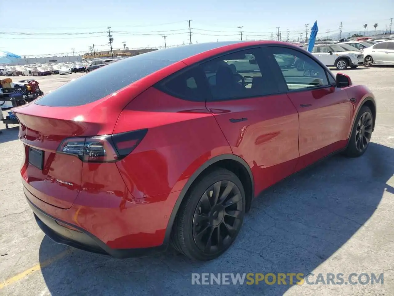 3 Фотография поврежденного автомобиля 5YJYGDEE0MF217761 TESLA MODEL Y 2021