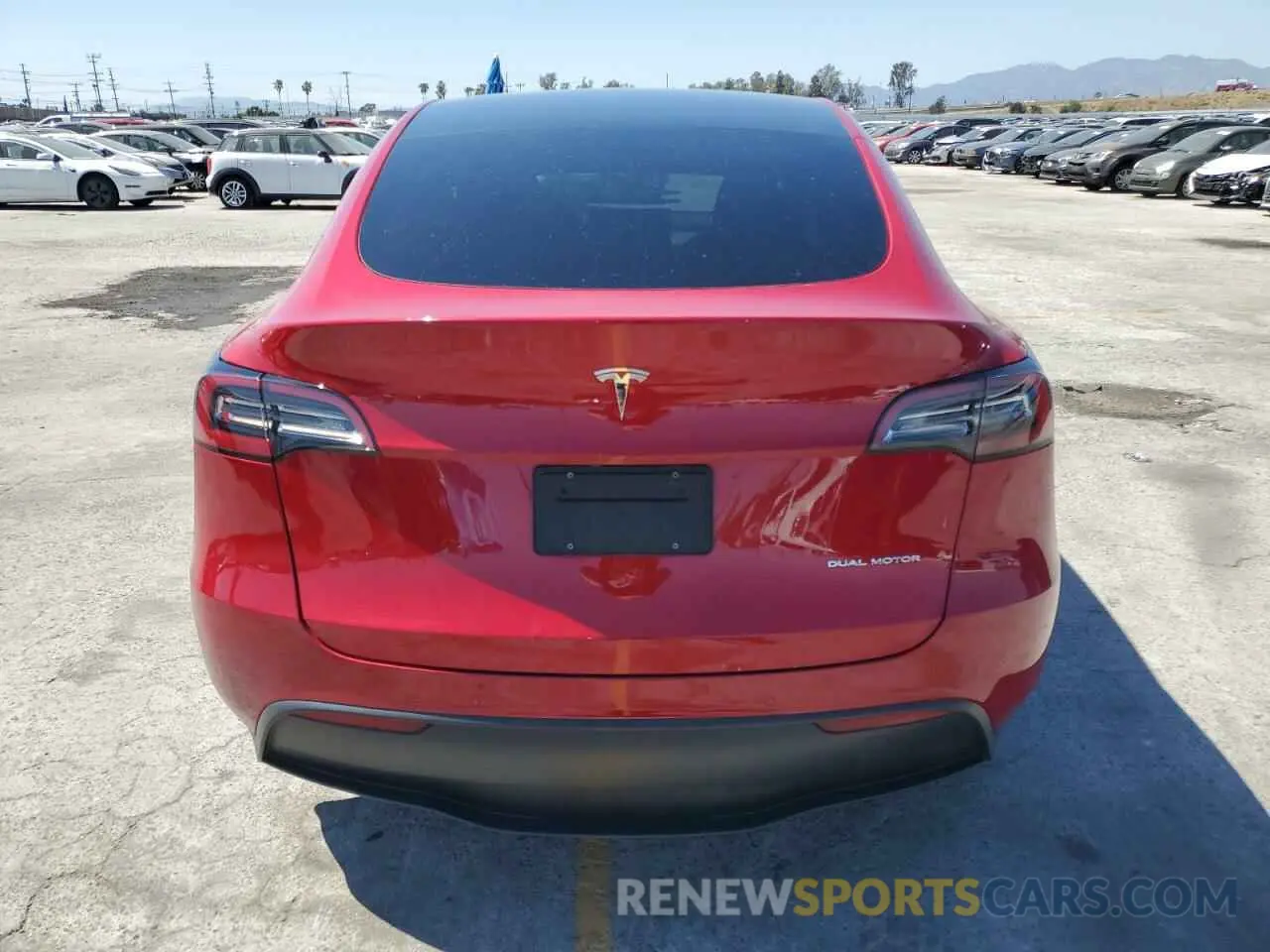 6 Фотография поврежденного автомобиля 5YJYGDEE0MF217761 TESLA MODEL Y 2021