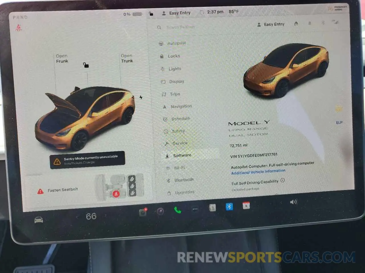 9 Фотография поврежденного автомобиля 5YJYGDEE0MF217761 TESLA MODEL Y 2021
