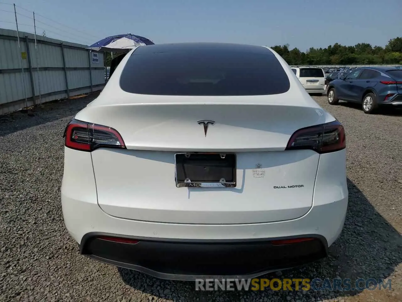 6 Фотография поврежденного автомобиля 5YJYGDEE0MF258102 TESLA MODEL Y 2021