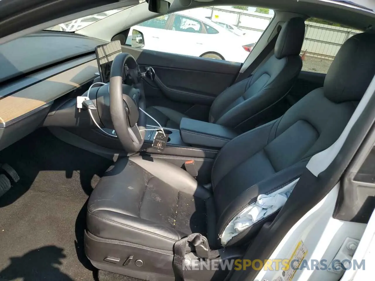 7 Фотография поврежденного автомобиля 5YJYGDEE0MF258102 TESLA MODEL Y 2021
