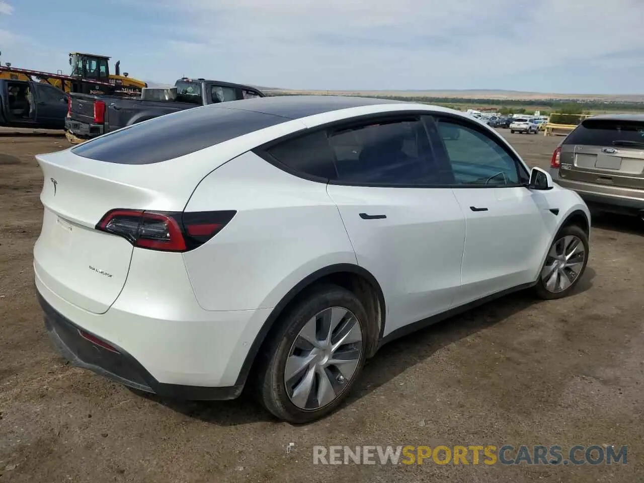3 Фотография поврежденного автомобиля 5YJYGDEE0MF265020 TESLA MODEL Y 2021