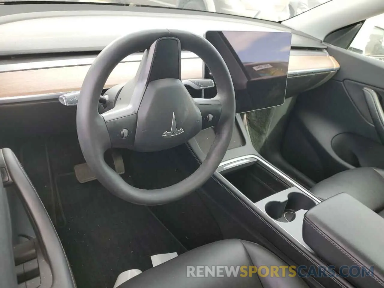 8 Фотография поврежденного автомобиля 5YJYGDEE0MF265020 TESLA MODEL Y 2021