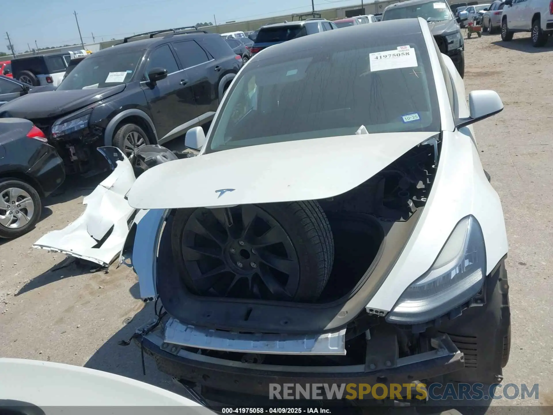 11 Photograph of a damaged car 5YJYGDEE0MF265339 TESLA MODEL Y 2021