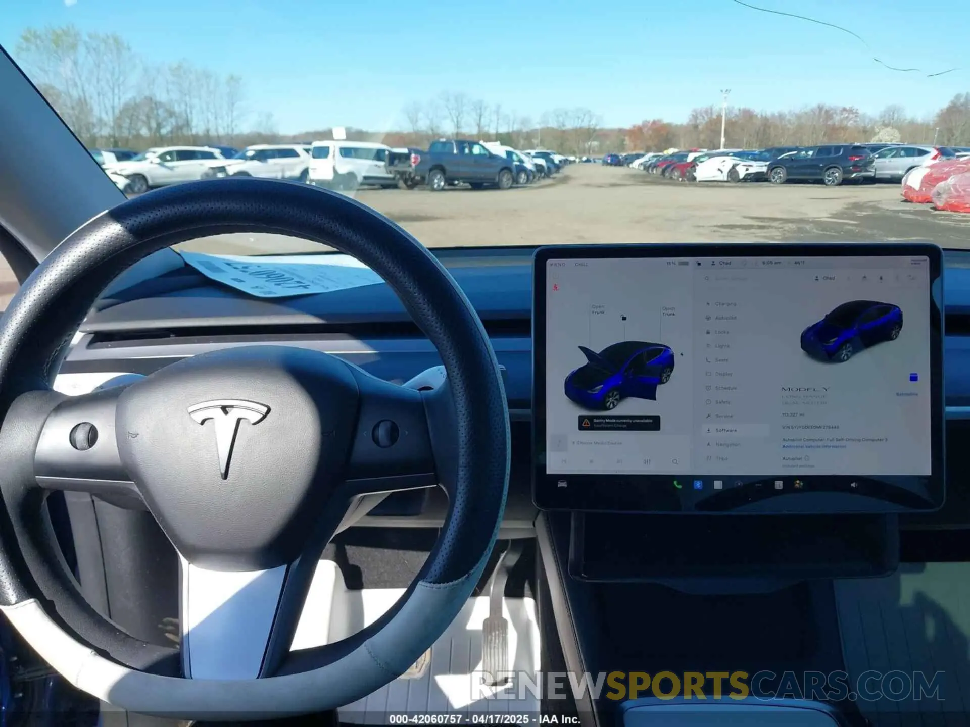 18 Фотография поврежденного автомобиля 5YJYGDEE0MF279449 TESLA MODEL Y 2021