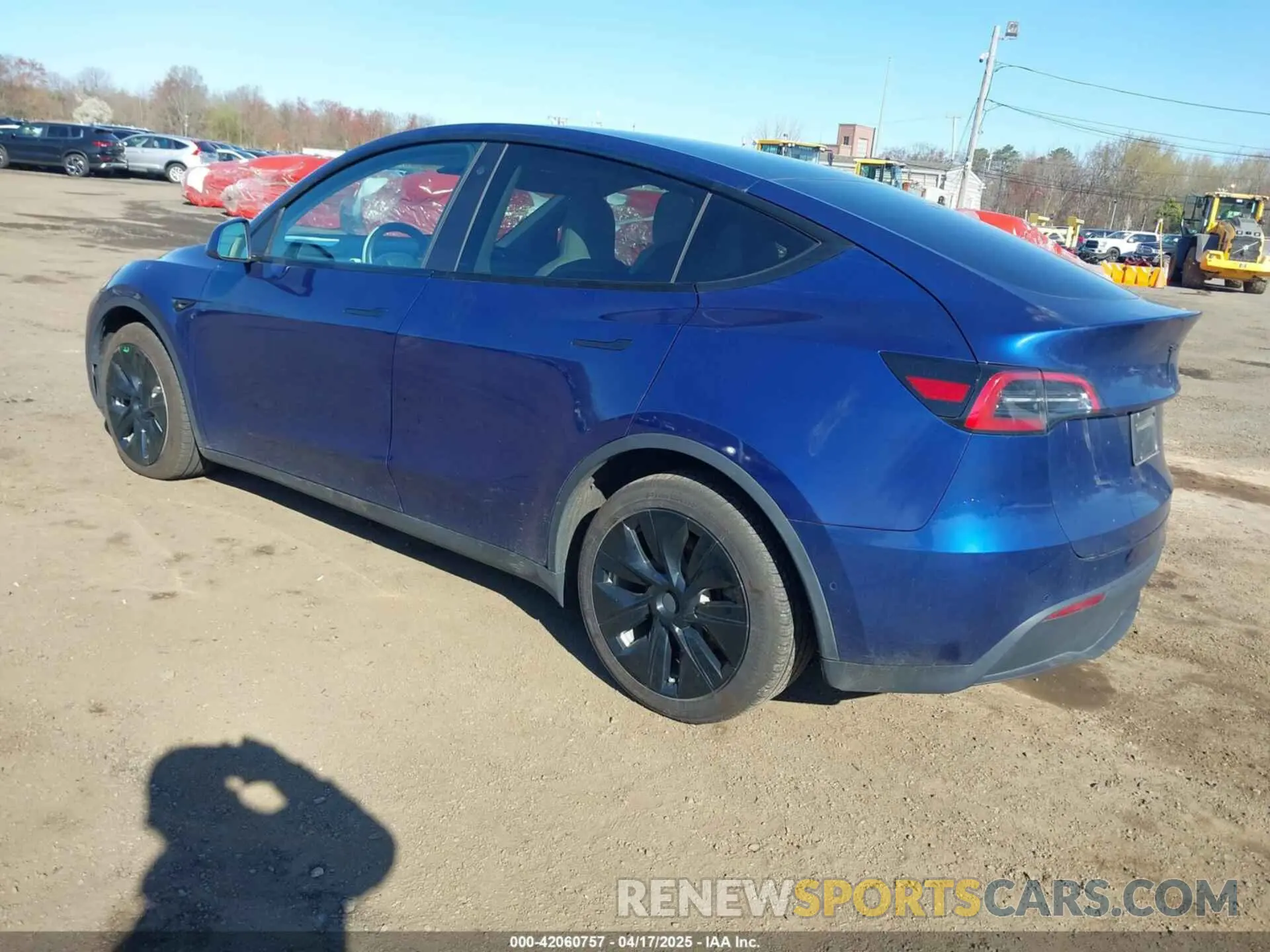 3 Фотография поврежденного автомобиля 5YJYGDEE0MF279449 TESLA MODEL Y 2021