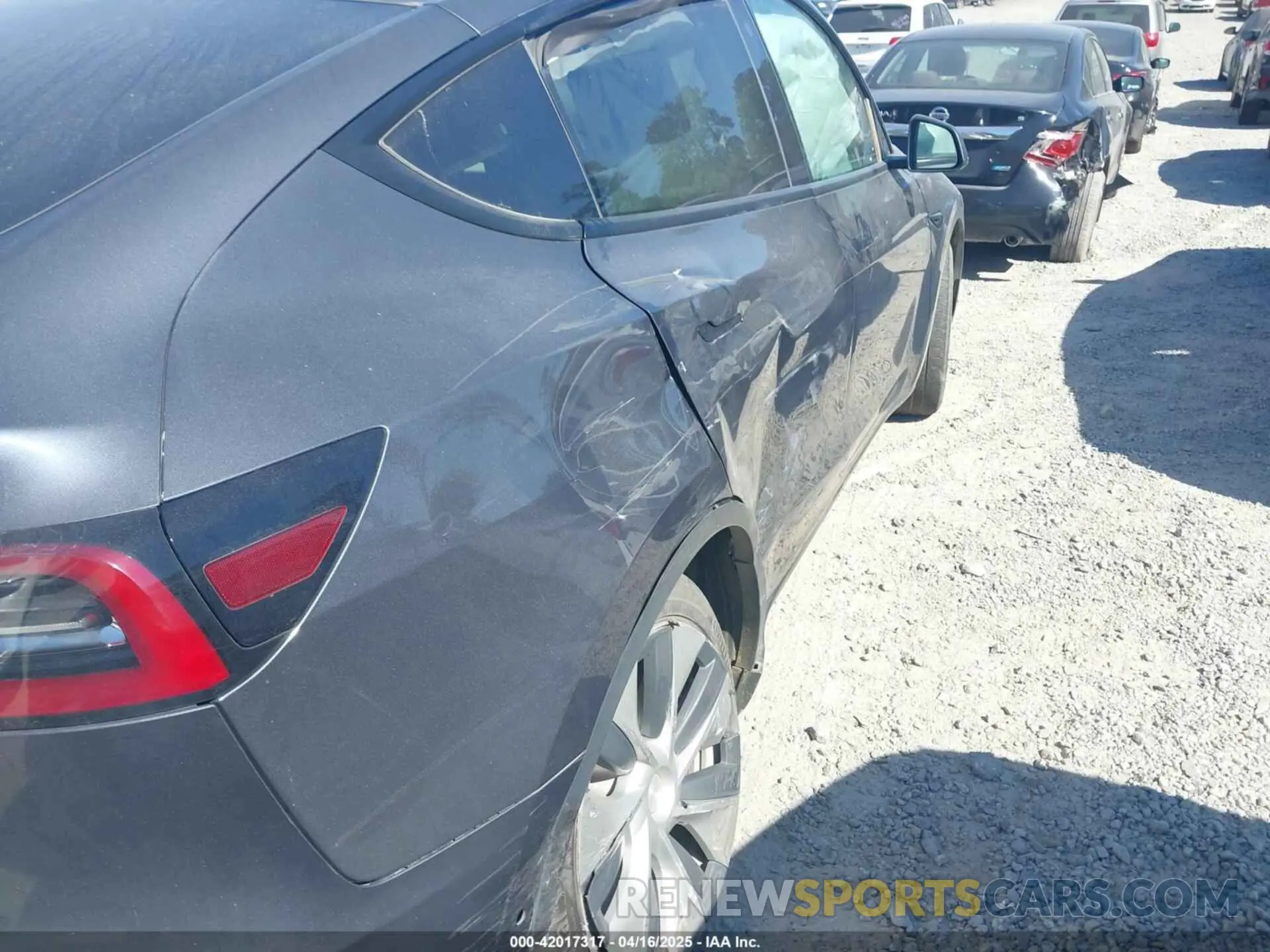 6 Фотография поврежденного автомобиля 5YJYGDEE0MF295134 TESLA MODEL Y 2021
