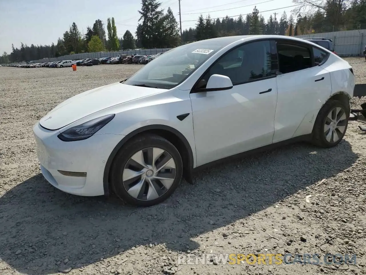 1 Фотография поврежденного автомобиля 5YJYGDEE0MF301658 TESLA MODEL Y 2021