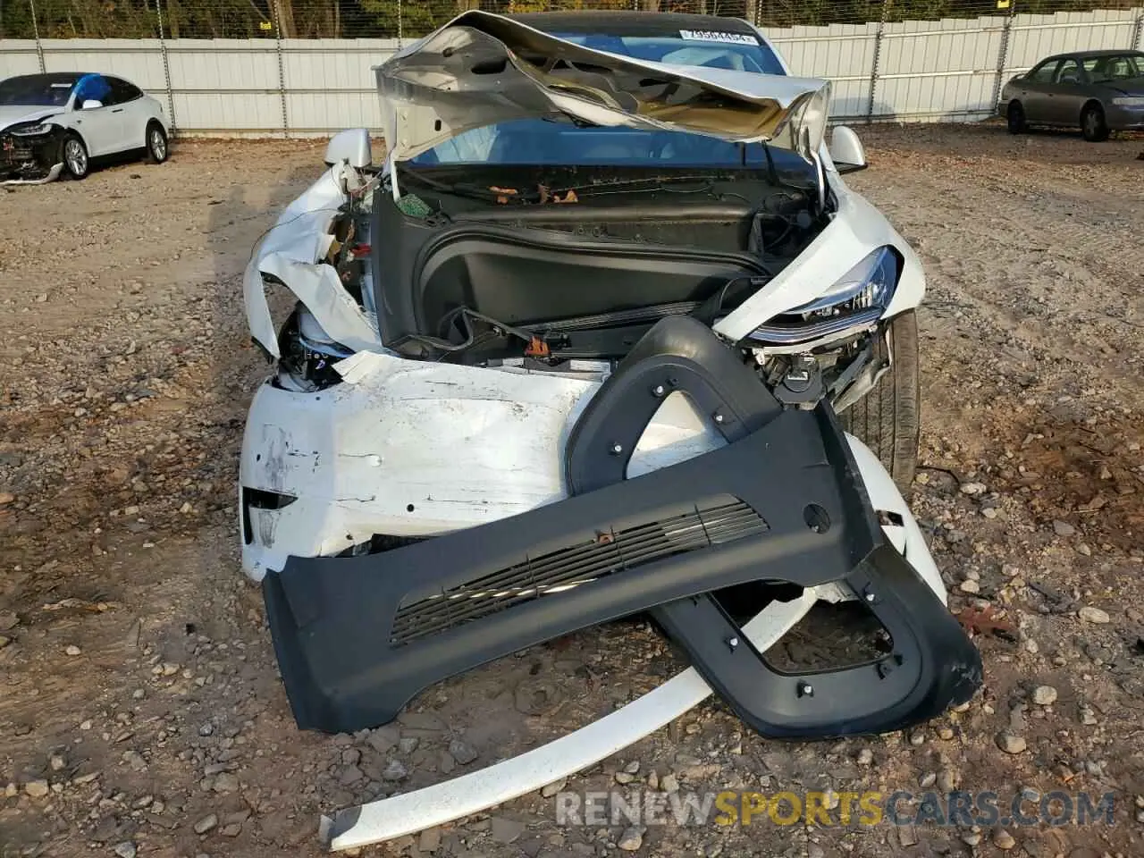 5 Фотография поврежденного автомобиля 5YJYGDEE0MF305418 TESLA MODEL Y 2021