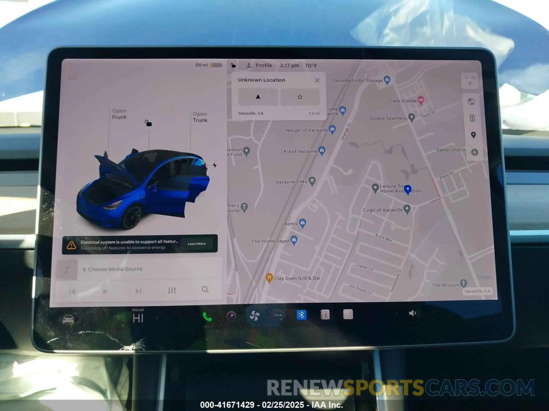 17 Photograph of a damaged car 5YJYGDEE1MF070740 TESLA MODEL Y 2021