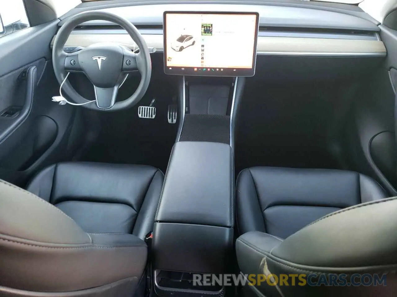 8 Photograph of a damaged car 5YJYGDEE1MF079714 TESLA MODEL Y 2021