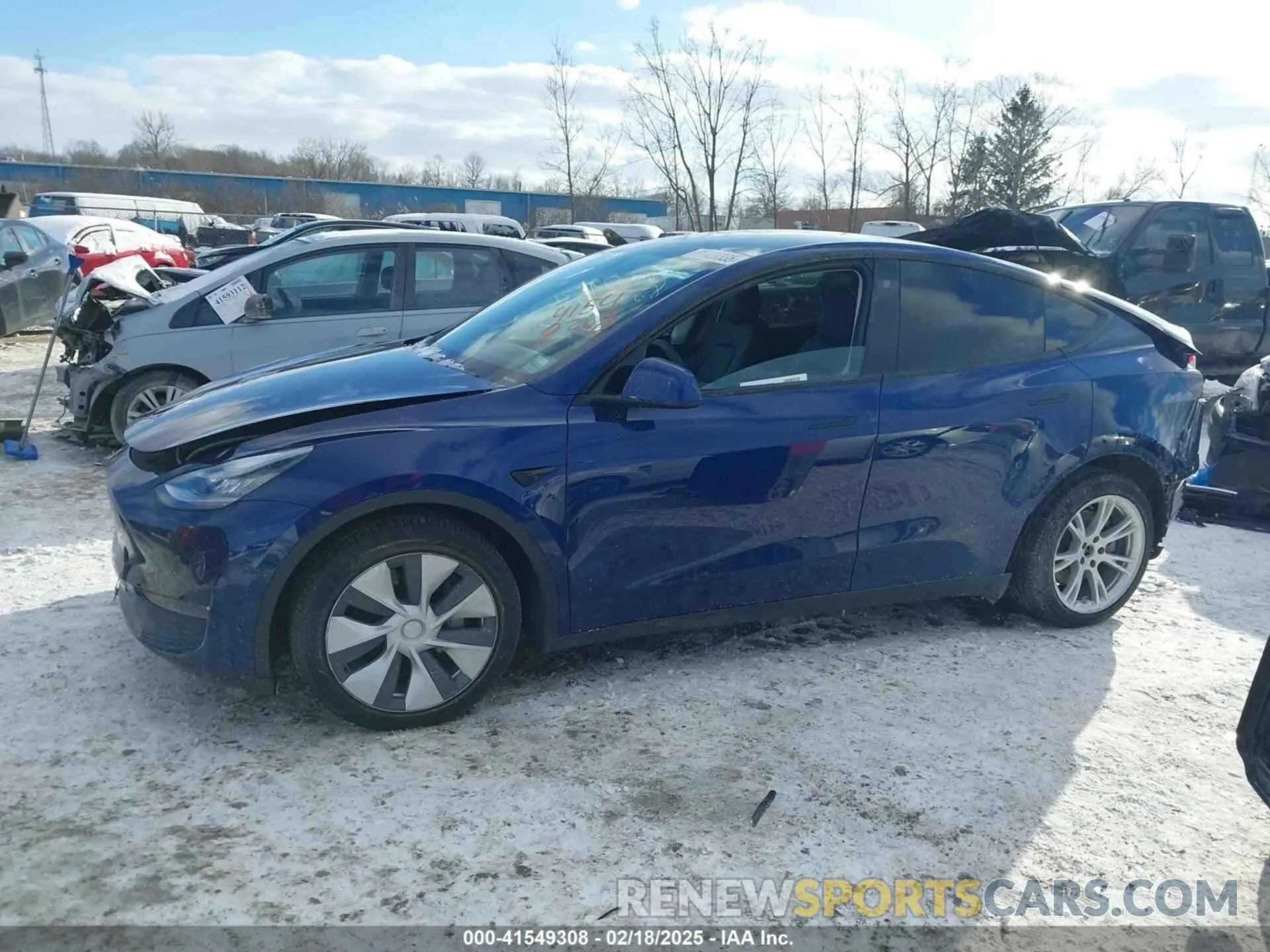 15 Photograph of a damaged car 5YJYGDEE1MF083780 TESLA MODEL Y 2021