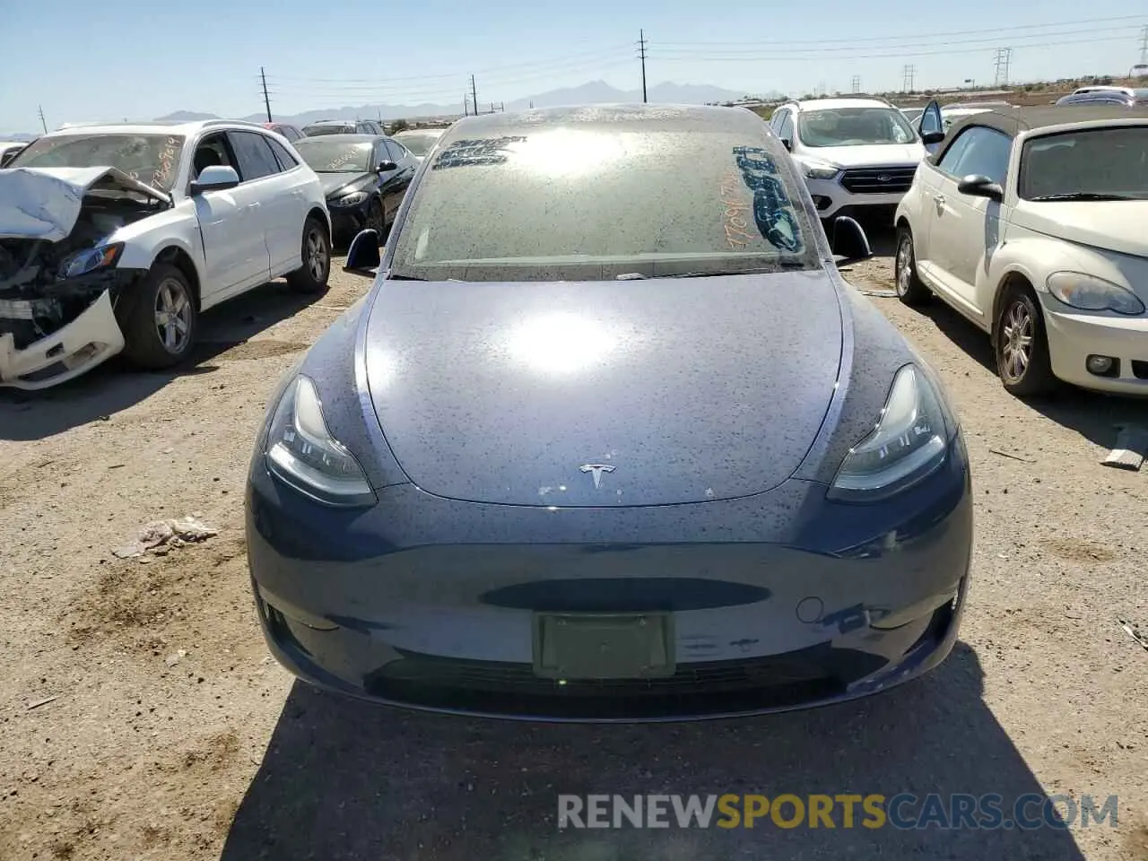 5 Photograph of a damaged car 5YJYGDEE1MF084881 TESLA MODEL Y 2021