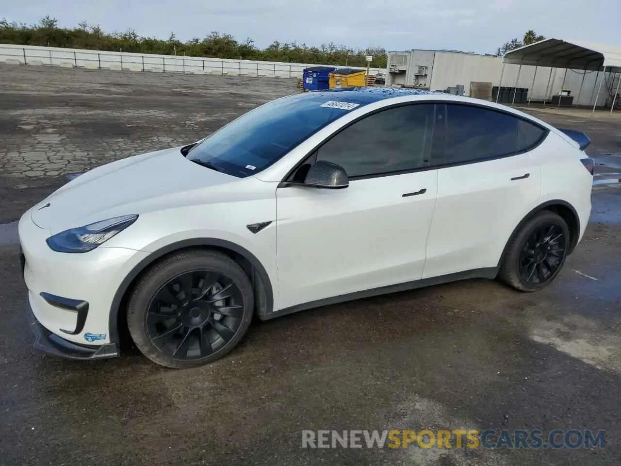 1 Photograph of a damaged car 5YJYGDEE1MF088526 TESLA MODEL Y 2021