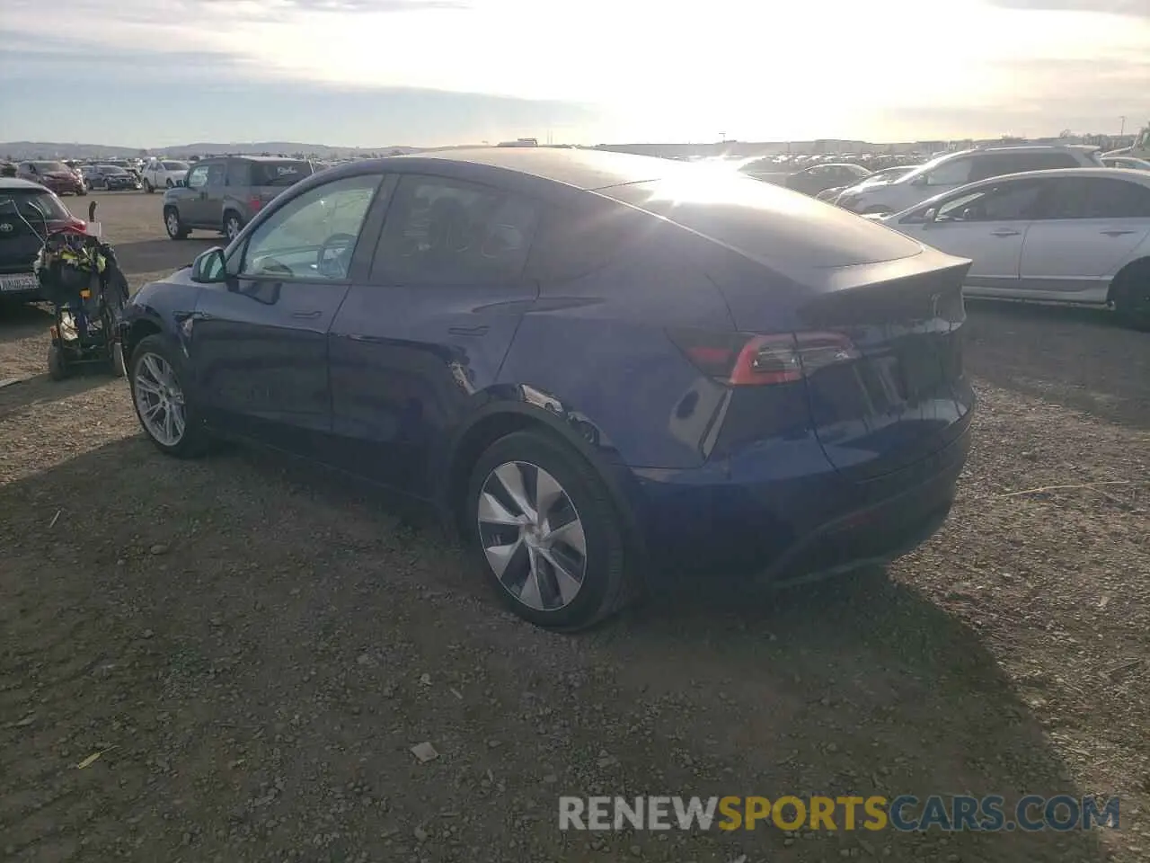 3 Photograph of a damaged car 5YJYGDEE1MF091054 TESLA MODEL Y 2021