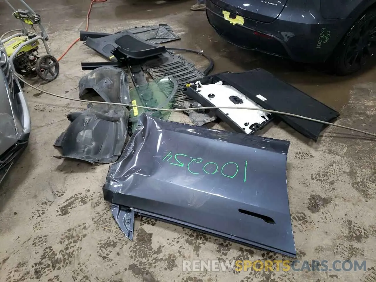 12 Фотография поврежденного автомобиля 5YJYGDEE1MF100254 TESLA MODEL Y 2021