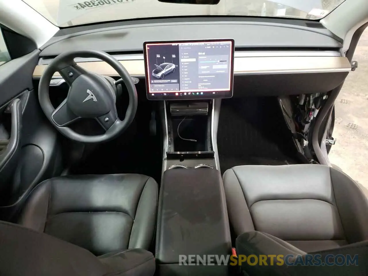 8 Фотография поврежденного автомобиля 5YJYGDEE1MF100254 TESLA MODEL Y 2021