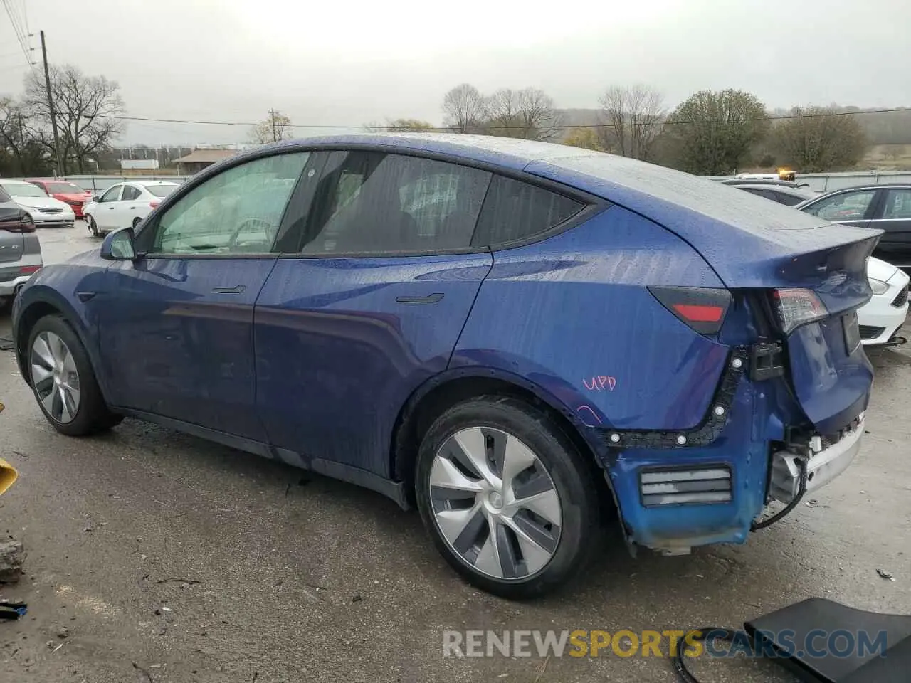2 Фотография поврежденного автомобиля 5YJYGDEE1MF108855 TESLA MODEL Y 2021