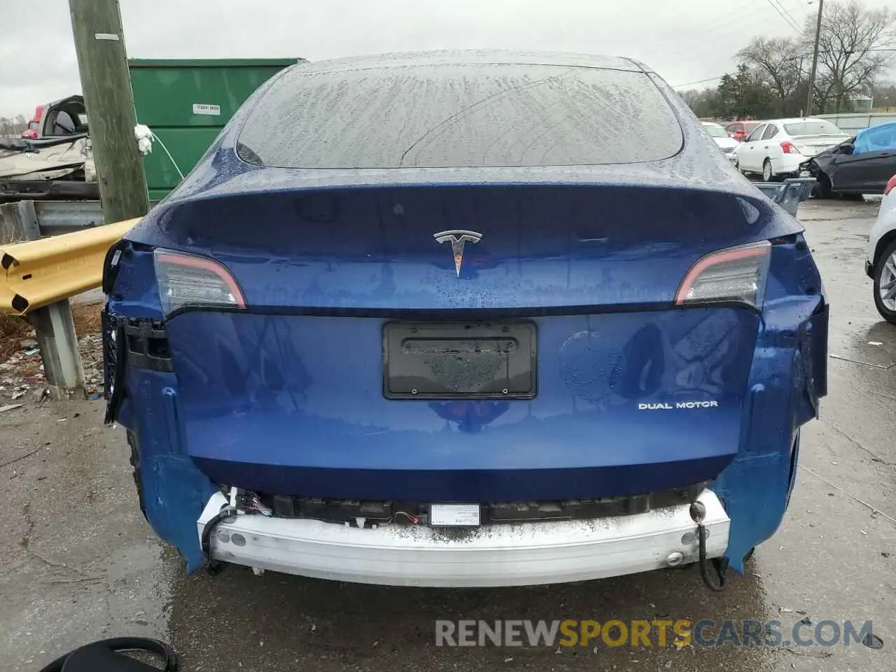 6 Фотография поврежденного автомобиля 5YJYGDEE1MF108855 TESLA MODEL Y 2021