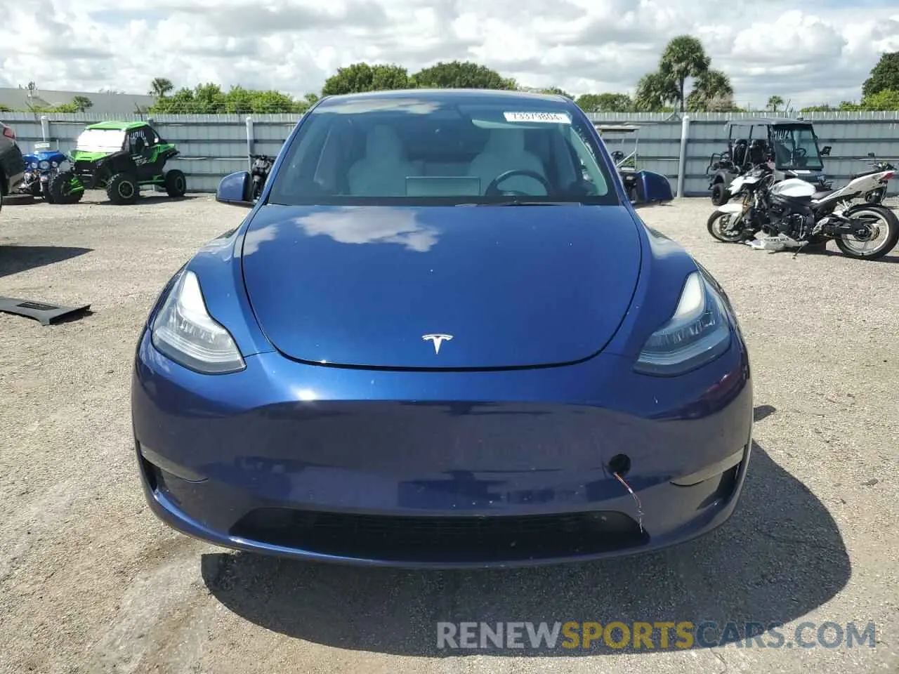 5 Фотография поврежденного автомобиля 5YJYGDEE1MF114171 TESLA MODEL Y 2021