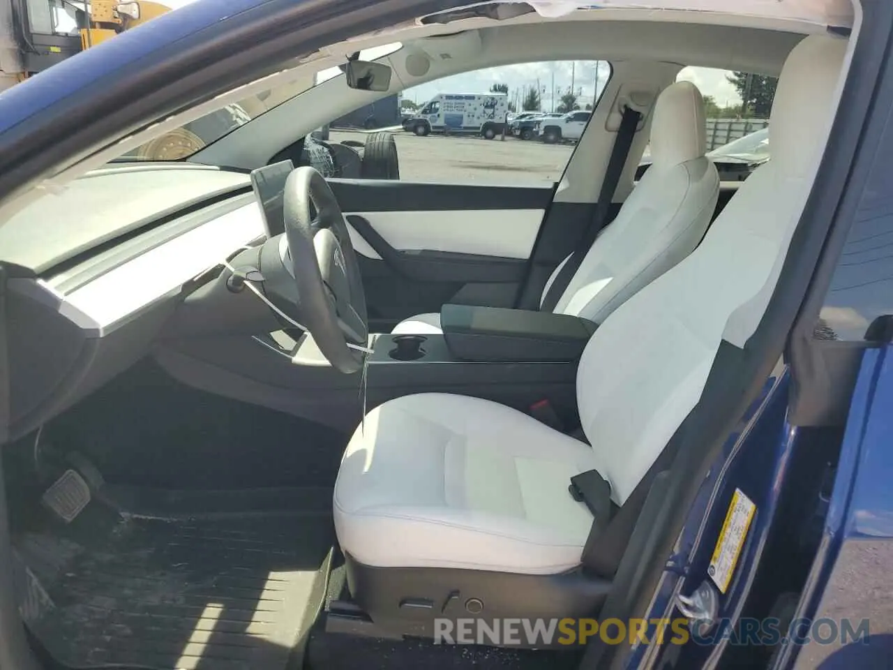 7 Фотография поврежденного автомобиля 5YJYGDEE1MF114171 TESLA MODEL Y 2021