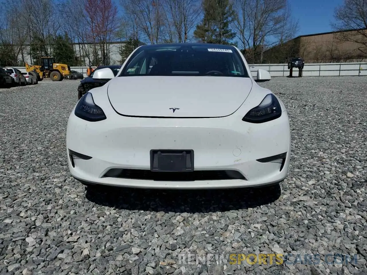 5 Photograph of a damaged car 5YJYGDEE1MF119872 TESLA MODEL Y 2021