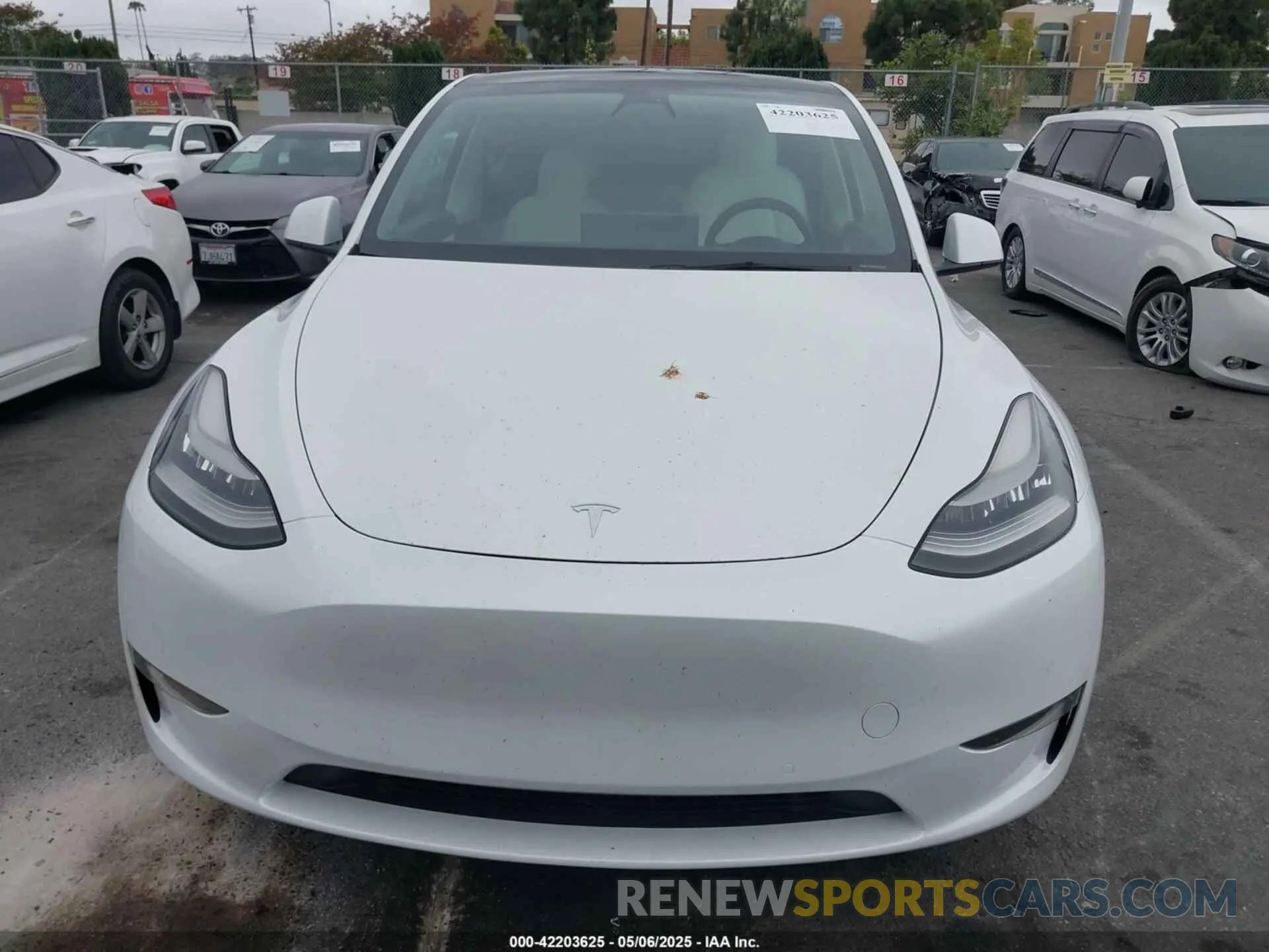 11 Фотография поврежденного автомобиля 5YJYGDEE1MF140334 TESLA MODEL Y 2021