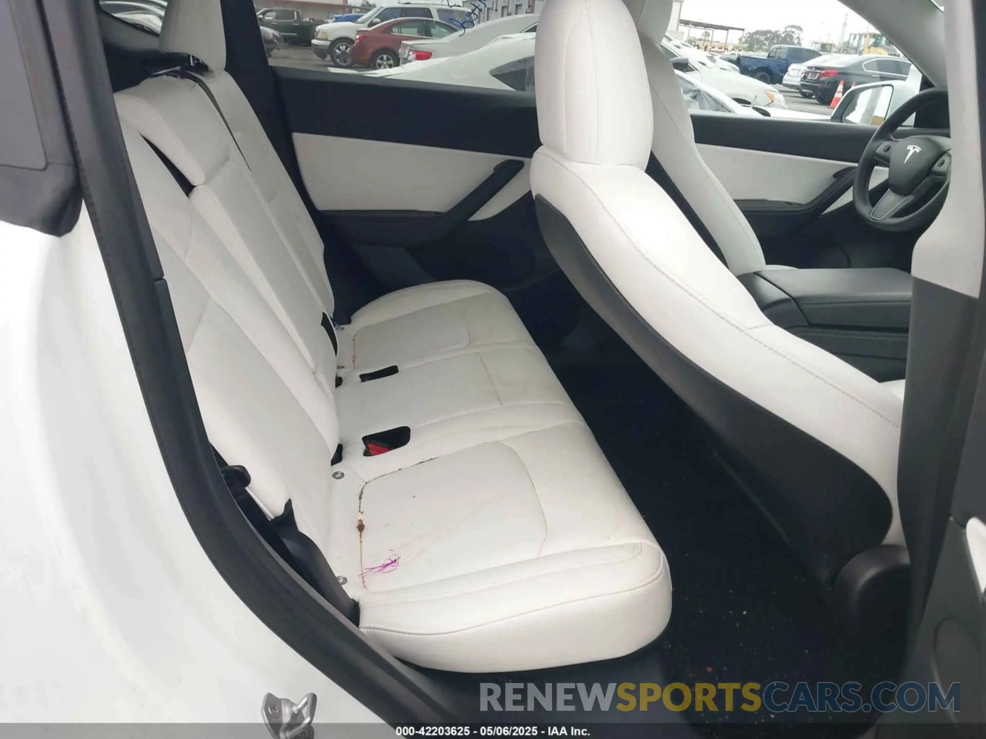 8 Фотография поврежденного автомобиля 5YJYGDEE1MF140334 TESLA MODEL Y 2021