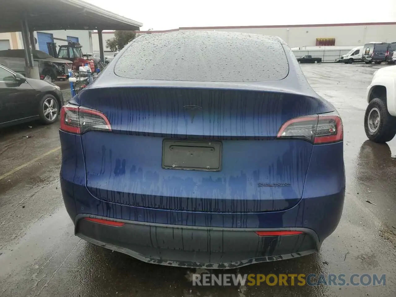 6 Фотография поврежденного автомобиля 5YJYGDEE1MF148854 TESLA MODEL Y 2021