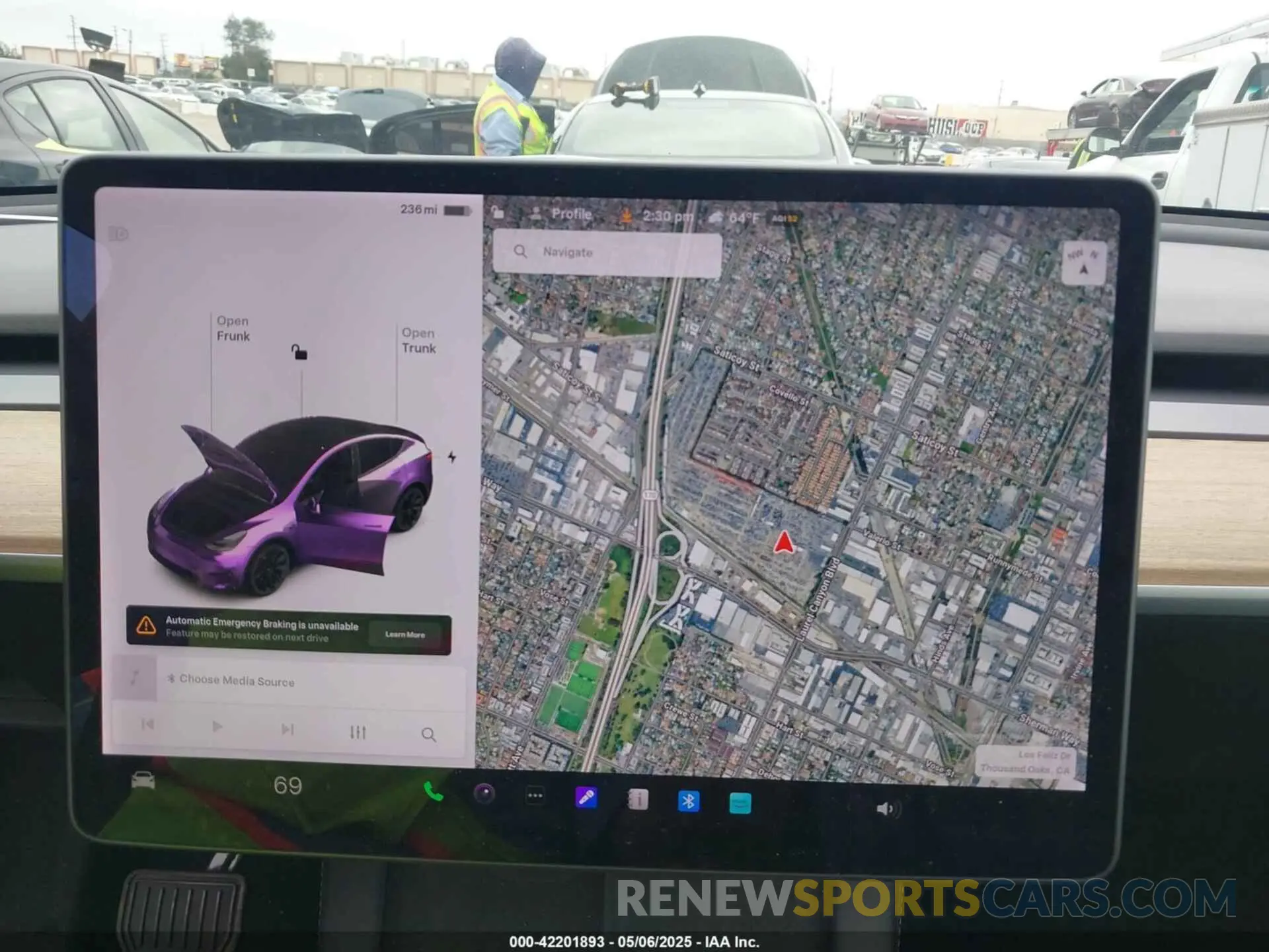 19 Фотография поврежденного автомобиля 5YJYGDEE1MF217929 TESLA MODEL Y 2021