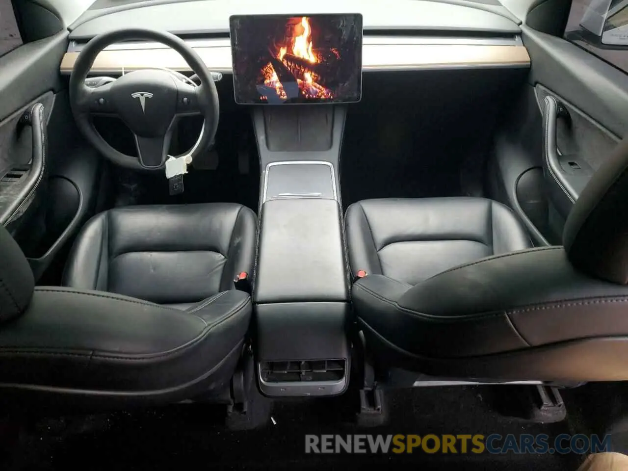 8 Photograph of a damaged car 5YJYGDEE1MF232432 TESLA MODEL Y 2021