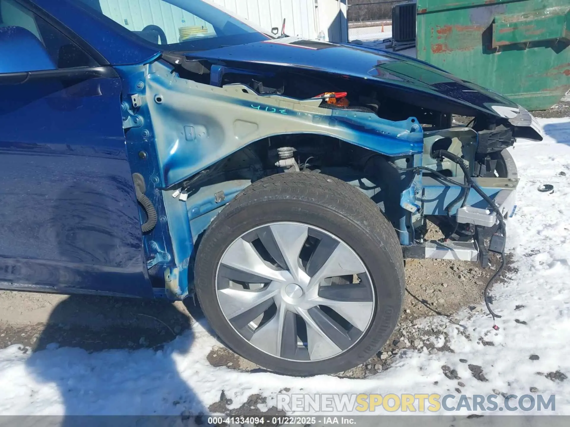 19 Фотография поврежденного автомобиля 5YJYGDEE1MF263549 TESLA MODEL Y 2021